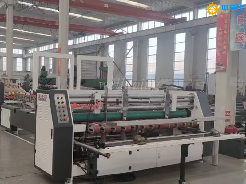 Fully automatic carton box stitching machine