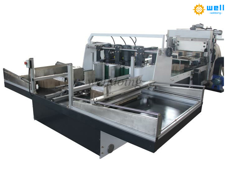 Corrugated carton partition assembler machine