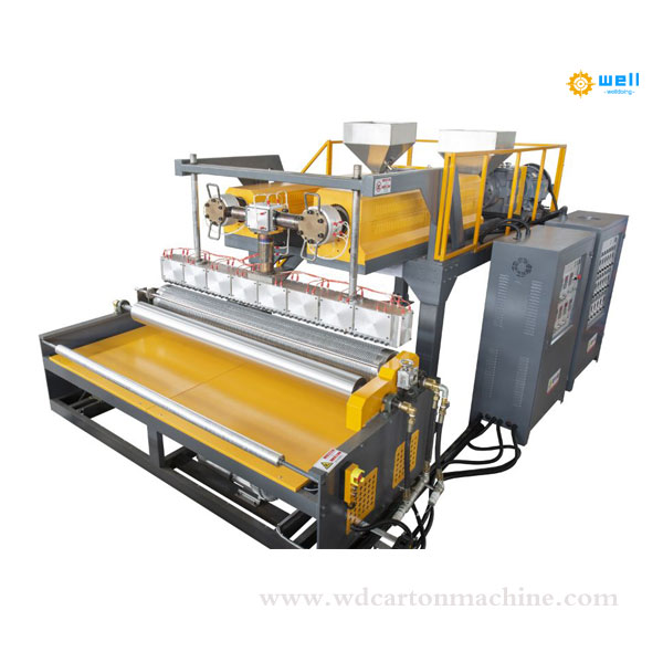 automatic air bubble film extruder equipment