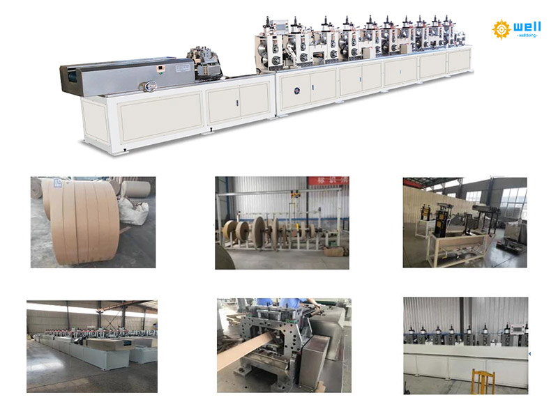 Advantages of core components of the corner protector production line