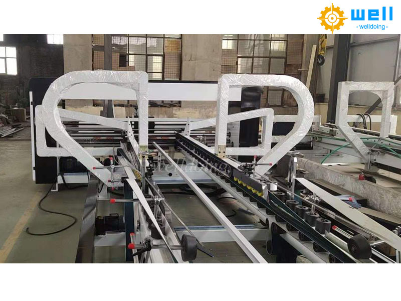 Core components of fully automatic box gluing machine