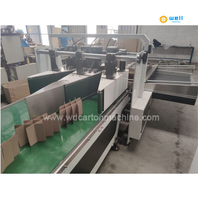 Beer carton furit box corrugated cardboard partition assembly equipment