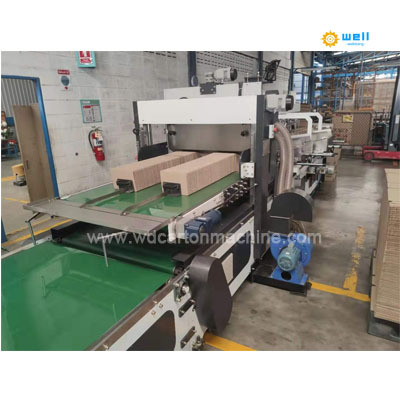 china corrugated cardboard partition assembler machine