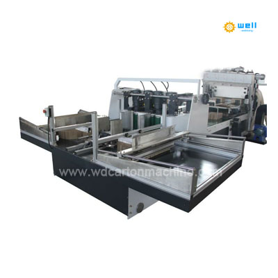 Full automatic corrugated cardboard partition assembly machine
