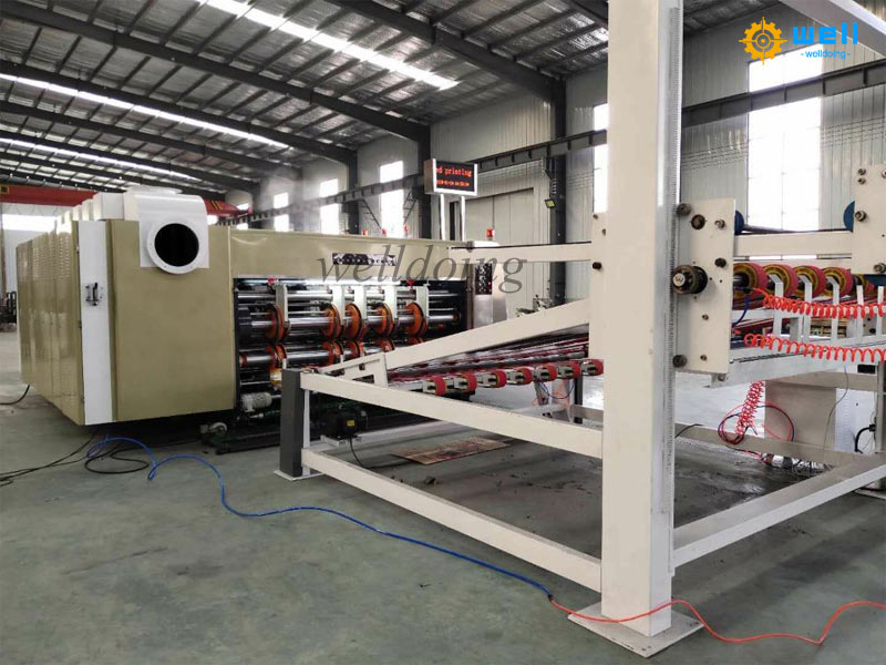 Flexo printer die cutter slotter machine