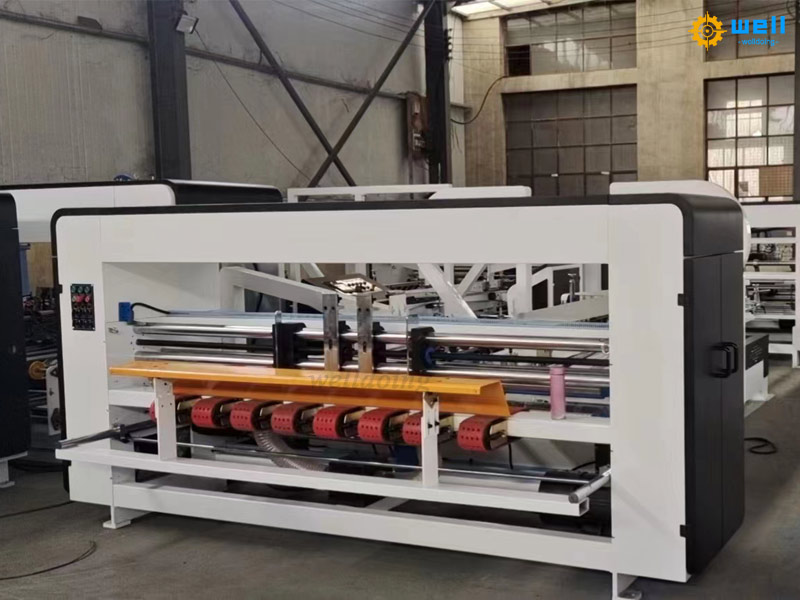 The automatic carton box folding gluing machine principles