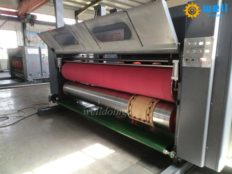 Assembly line accuracy of high-speed ink printing circular die-cutting machine