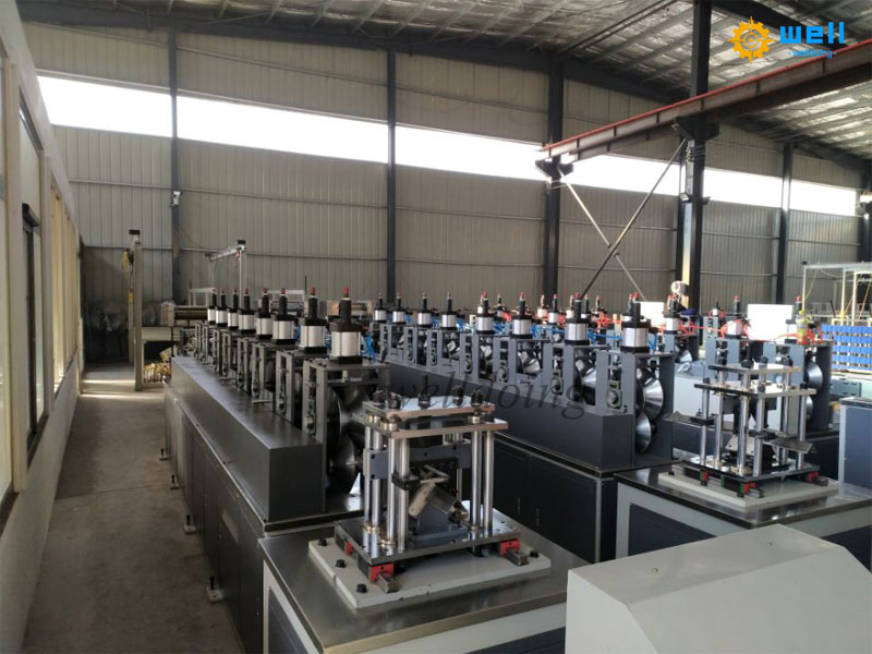 Paper tube making machine