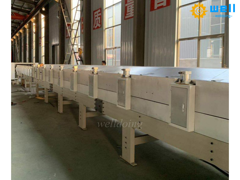 Functional characteristics of cardboard production line mechanical part