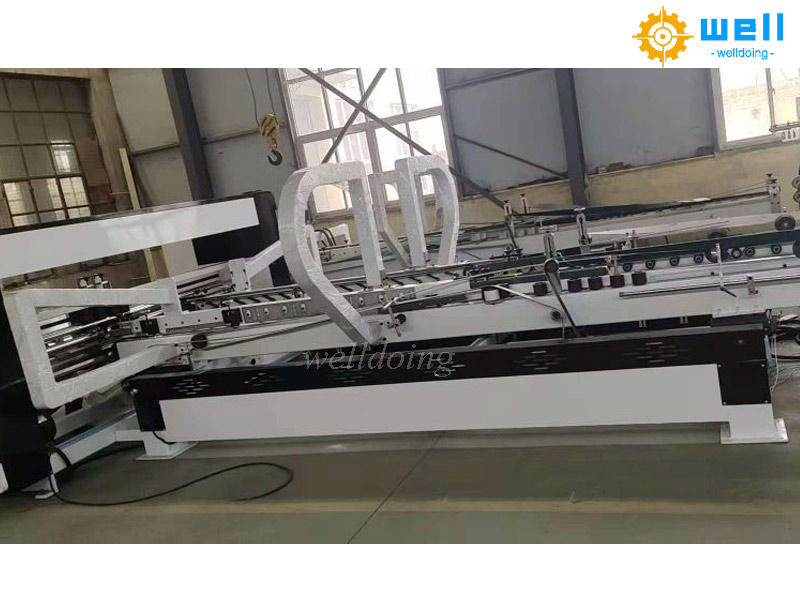 automatic box gluing machine