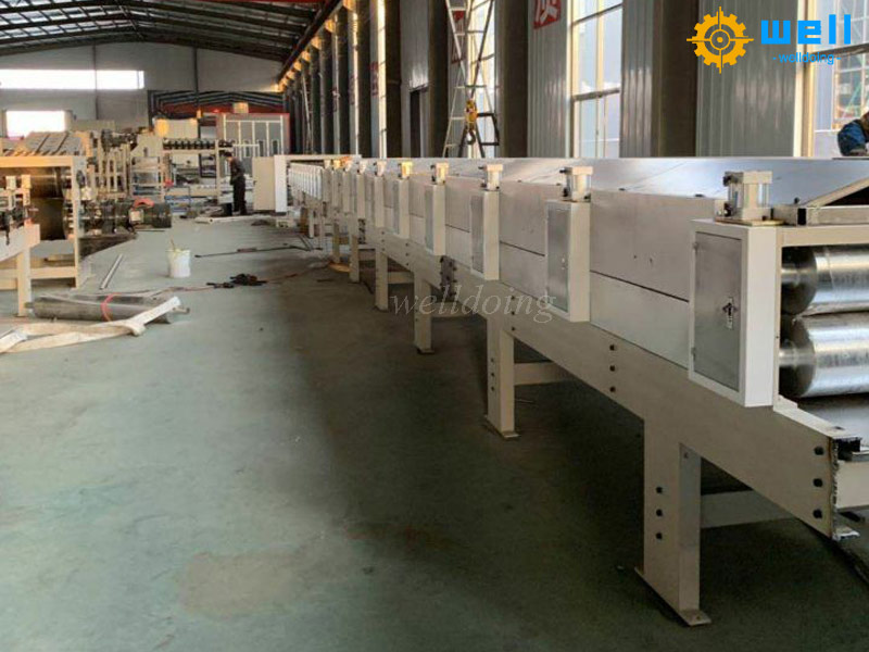 Grey hardboard production line production process