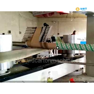 automatic paper core production line for adhesive tape