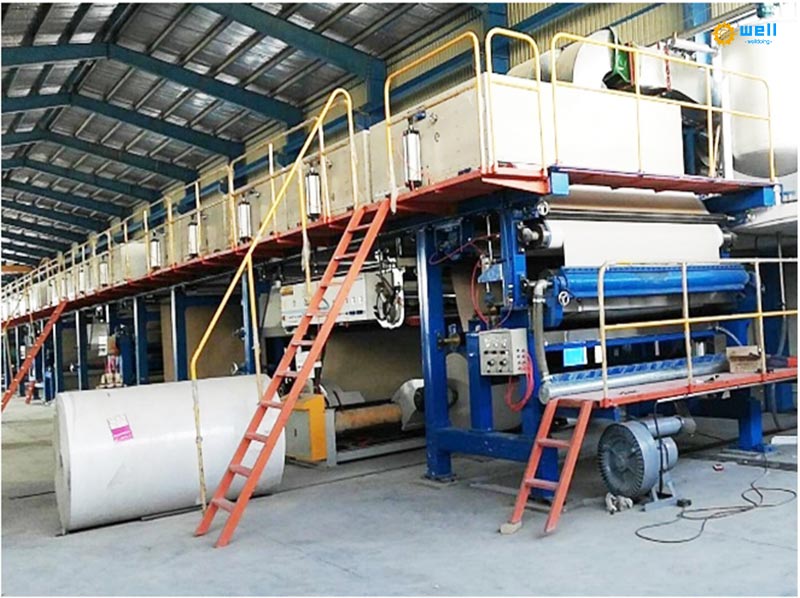 Air knife coating machine