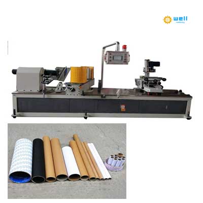 Automatic paper tube making machine